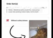 Khawatir Ketahuan Makan Saat Diet, Catatan Pelanggan Ini Bikin Tertawa