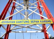 Tiga Jembatan Gantung di Kalbar yang Baru Diresmikan dengan Nilai Rp 15,1 Miliar